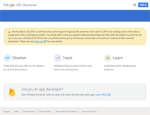 Tablet Screenshot of goo.gl