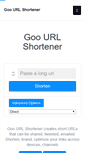 Mobile Screenshot of goo.by